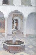 Atrium fountain Joaquin Sorolla